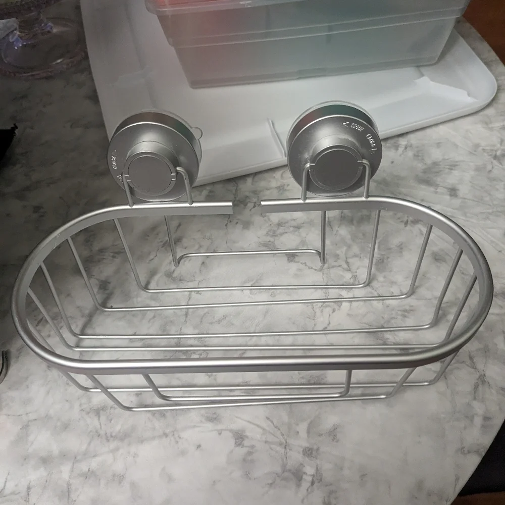 🤍Shower rack suction cup
